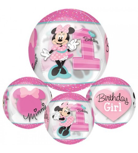 BALÃO ORBZ MINNIE BABY